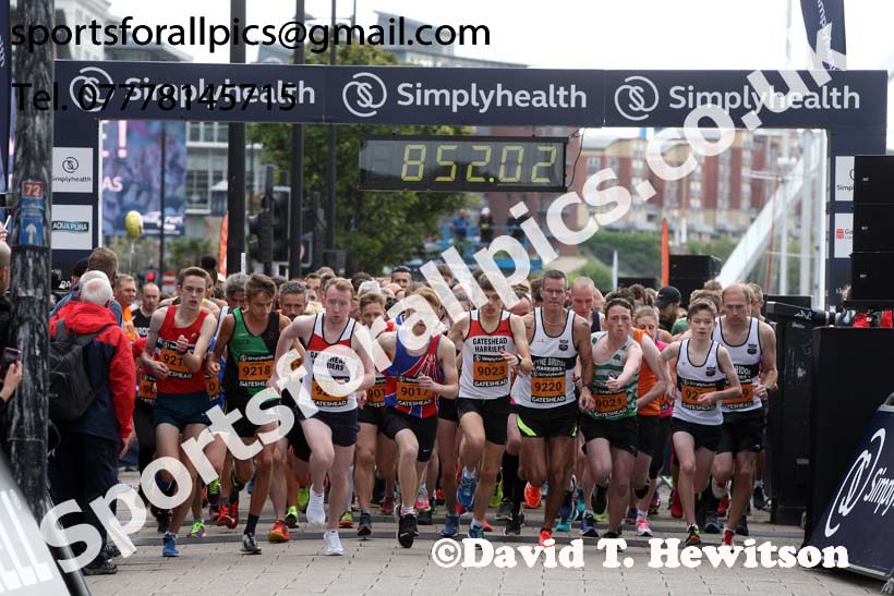 Simplyhealth Great North Run 5k. Photo: David T. Hewitson/Sports for All Pics
